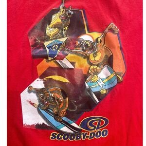 Vintage Y2K Cartoon Network Scooby Doo Wear R U 2001 Boys Youth T Shirt Large 7